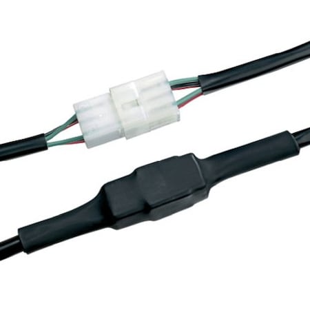 Panduit Adhesive Lined Heat Shrink Tube, Thin Wall, 4:1 I.D. Shrink Ratio, 2.05 in I.D. Before Shrinking, Black, 48 in, 5 PK HSTT4A200-48-5